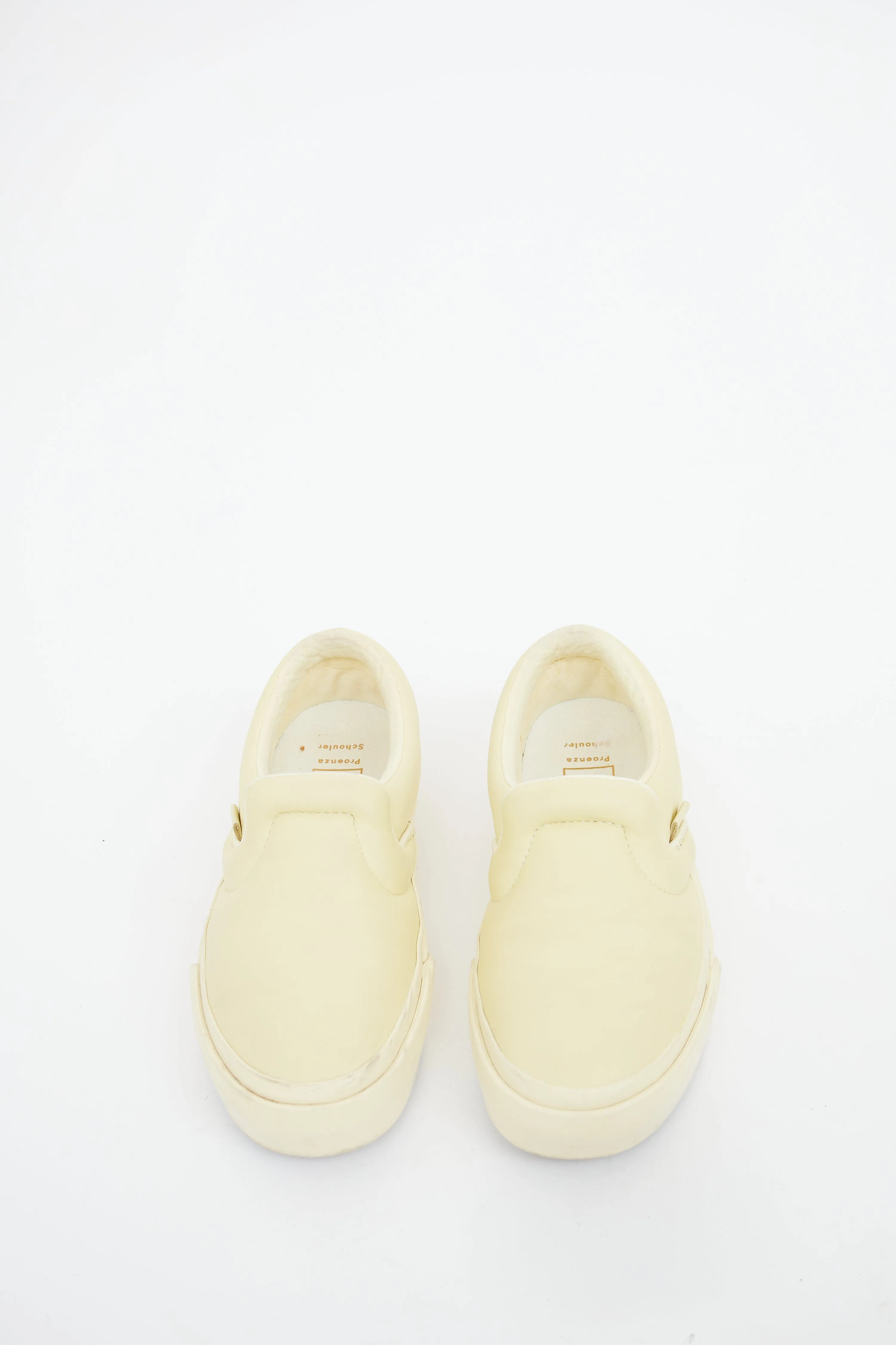 Yellow Reissue 43 Puffy Slip On Sneaker